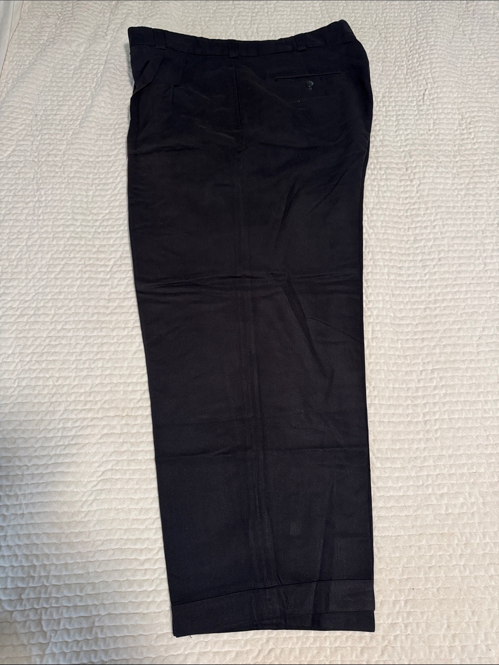 Men's Black Dress Pants - Tailored Classic Fit